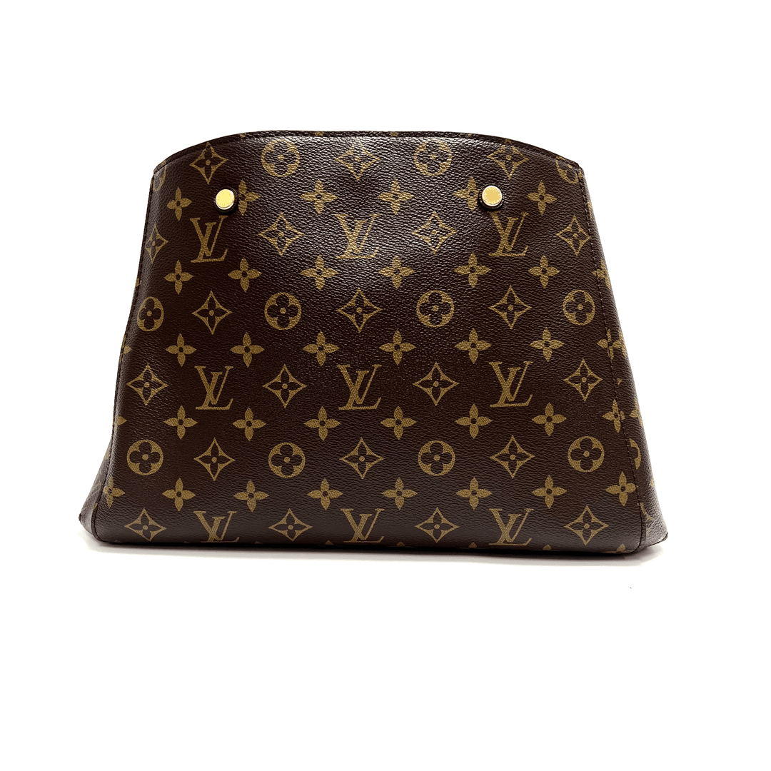 99新 LouisVuitton/路易威登 可乐/lv蒙田中号/98新