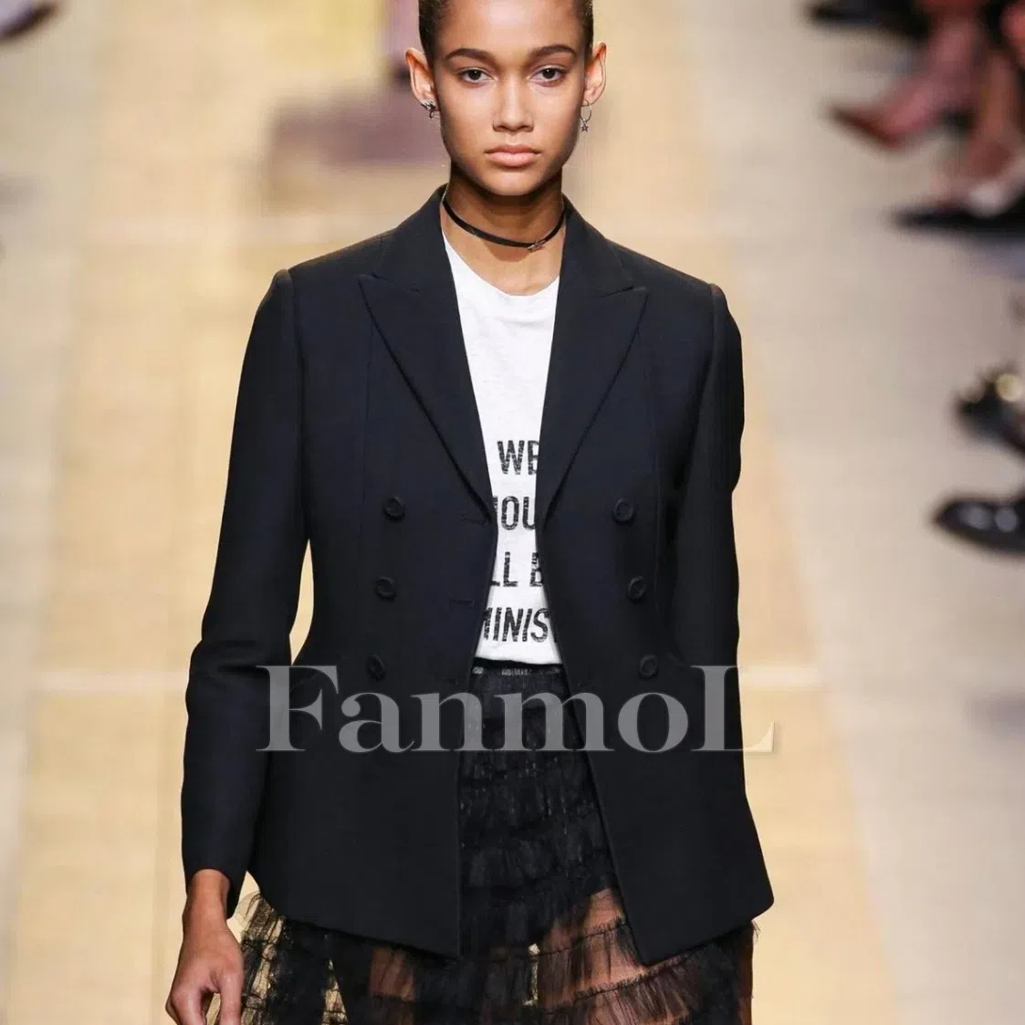 CLASSIEVU~FANMOLD家经典V03双排扣立体剪裁丝毛英伦风收腰西装