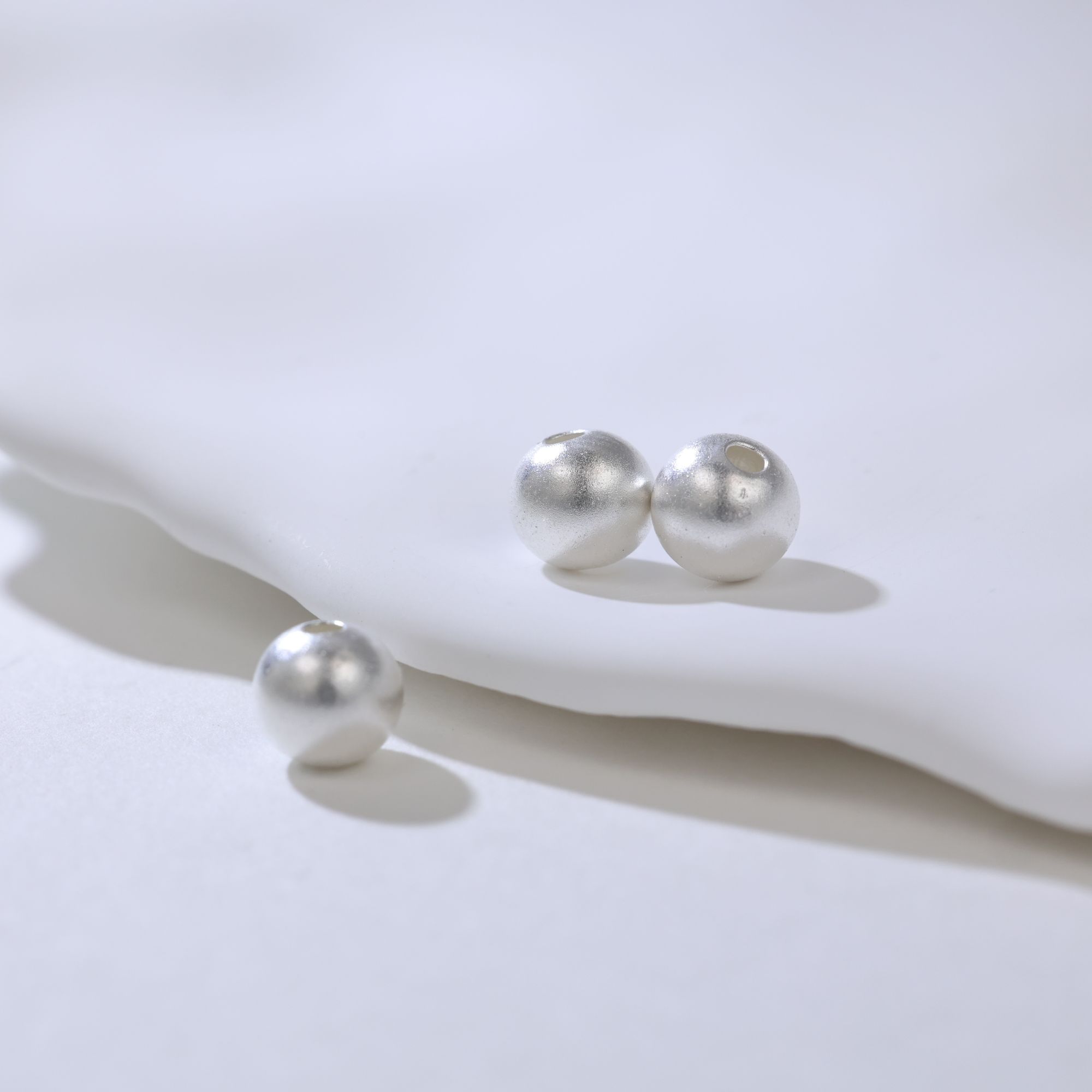 足银银制品 【福袋】足银银珠1颗【可编手串使用】【可囤】