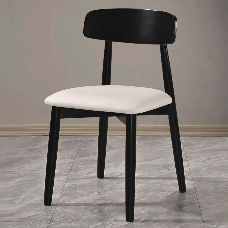 实木餐椅全实木椅子实木桌椅原木凳子靠背椅木质洽谈椅实木餐桌椅