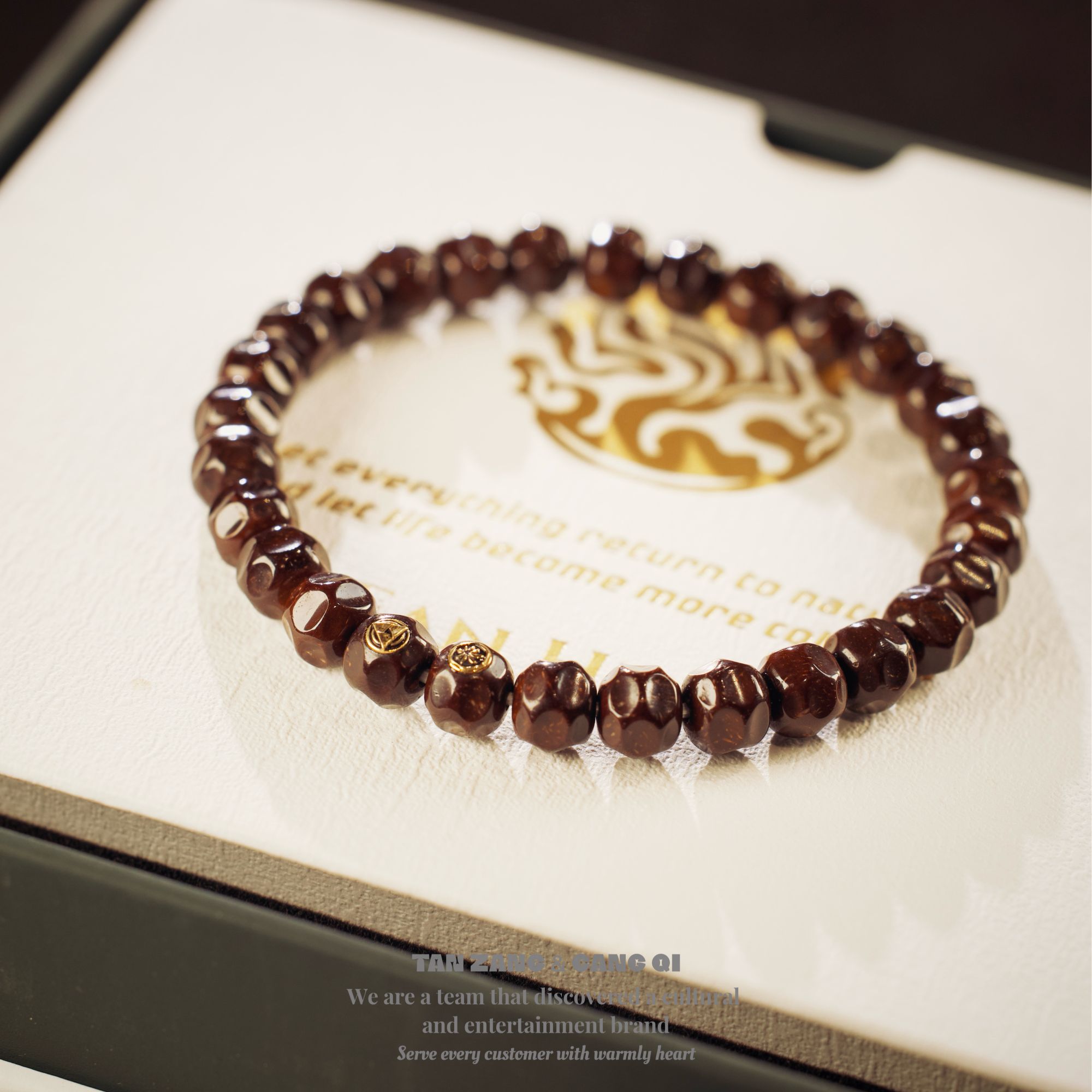 《探藏指南甄选》梵花出品糖果无相系列椰蒂单圈手串