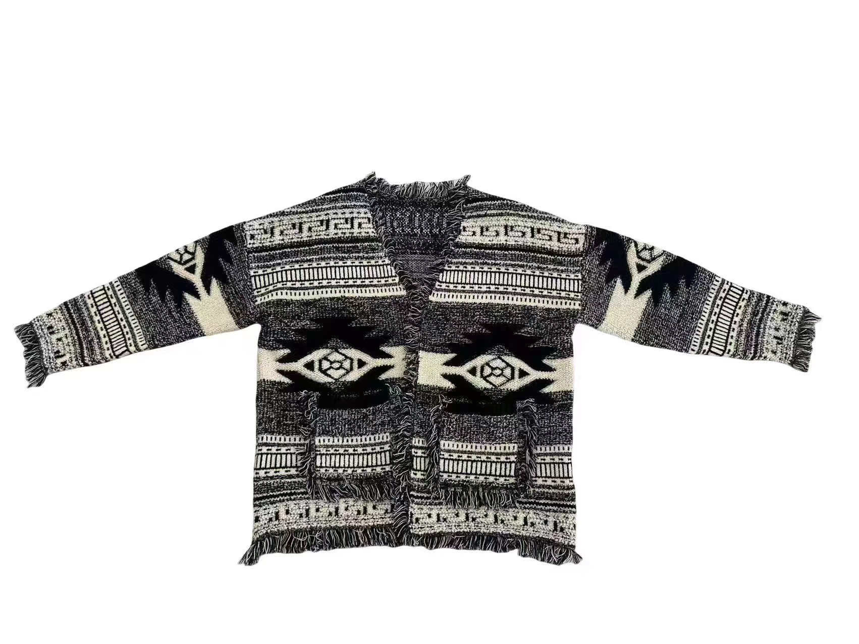 女装；29305须须拼接开衫