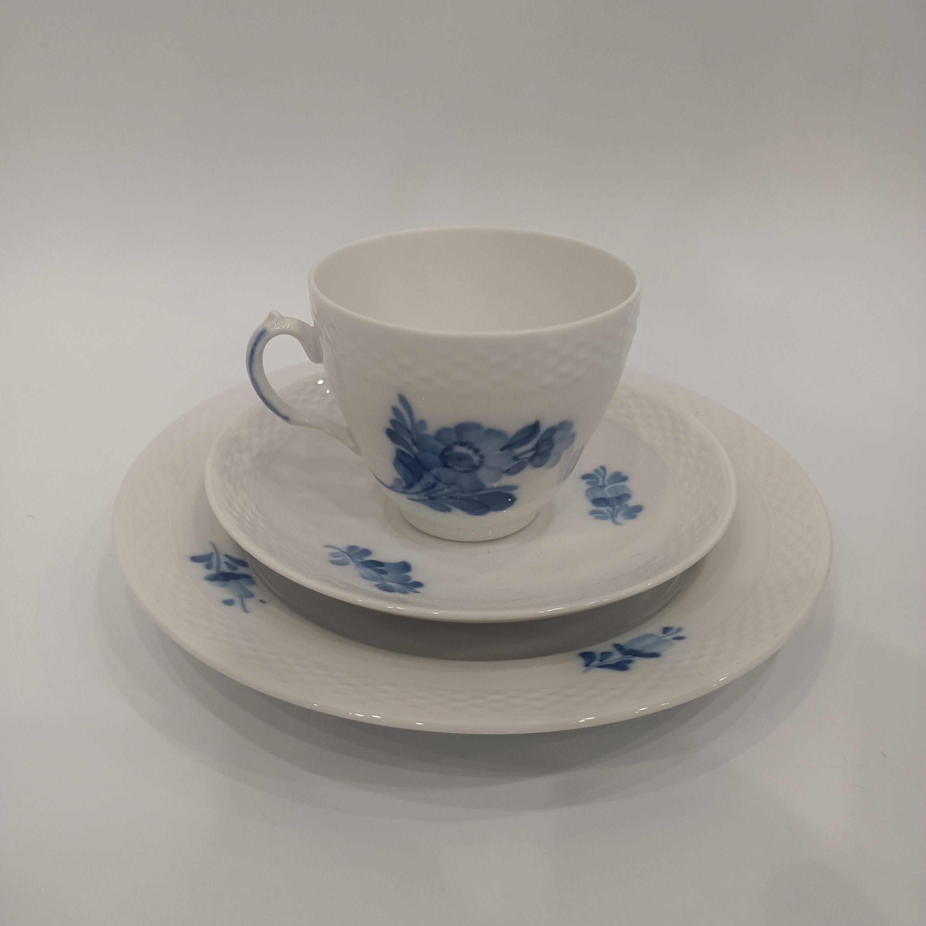 丹麦原产哥本哈根青花咖啡杯碟盘