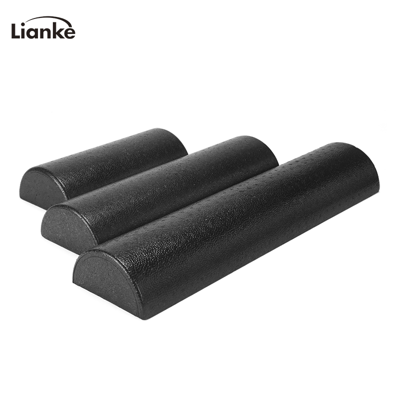 Lianke半圆泡沫轴瑜伽柱砖腰背颈部支撑柱平衡核心训练半轴高硬度