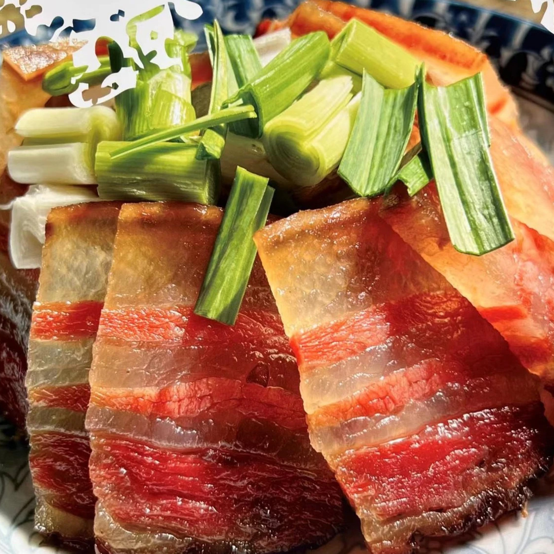 黄三爷精选腊五花肉500g精选五花肉湖南正宗烟熏腊肉放心好腊肉