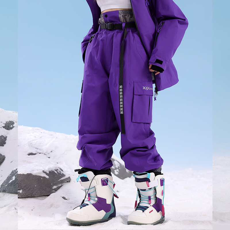 XXXsnow情侣单板滑雪服男女款3L面料防水防风男款滑雪裤保暖裤子