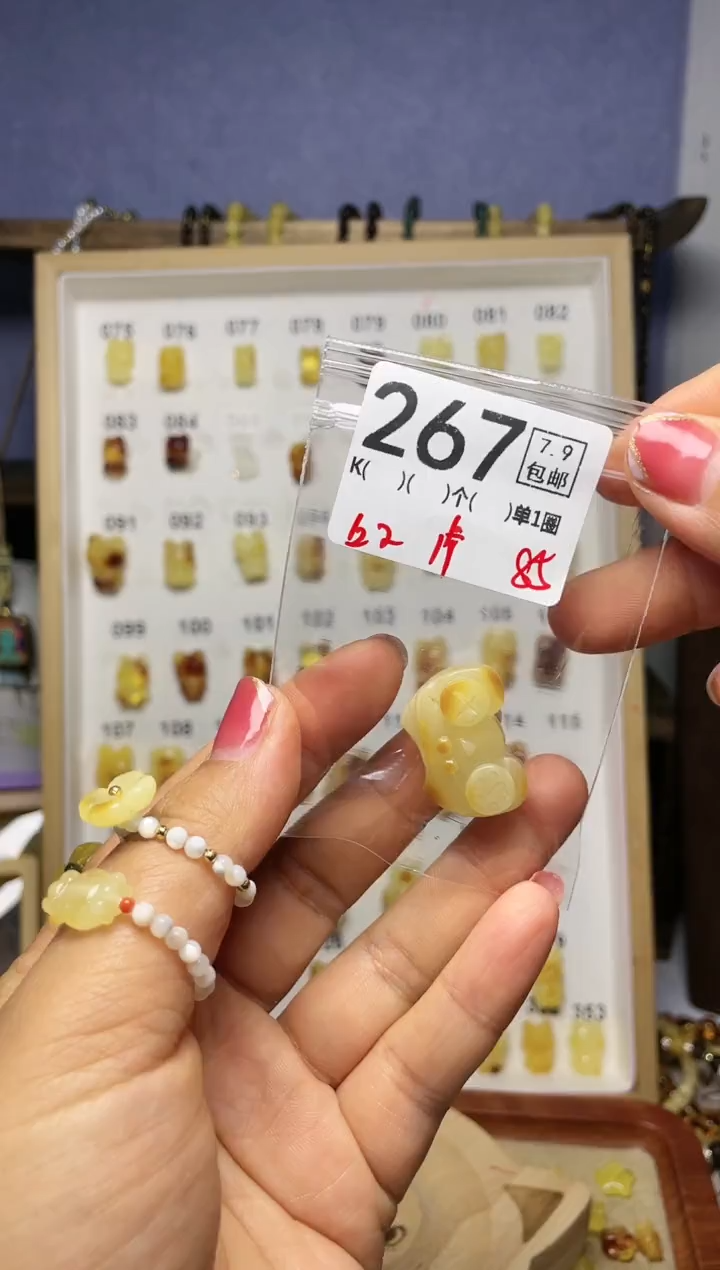 【闪购商品】琥珀珠宝奇石未镶嵌F267