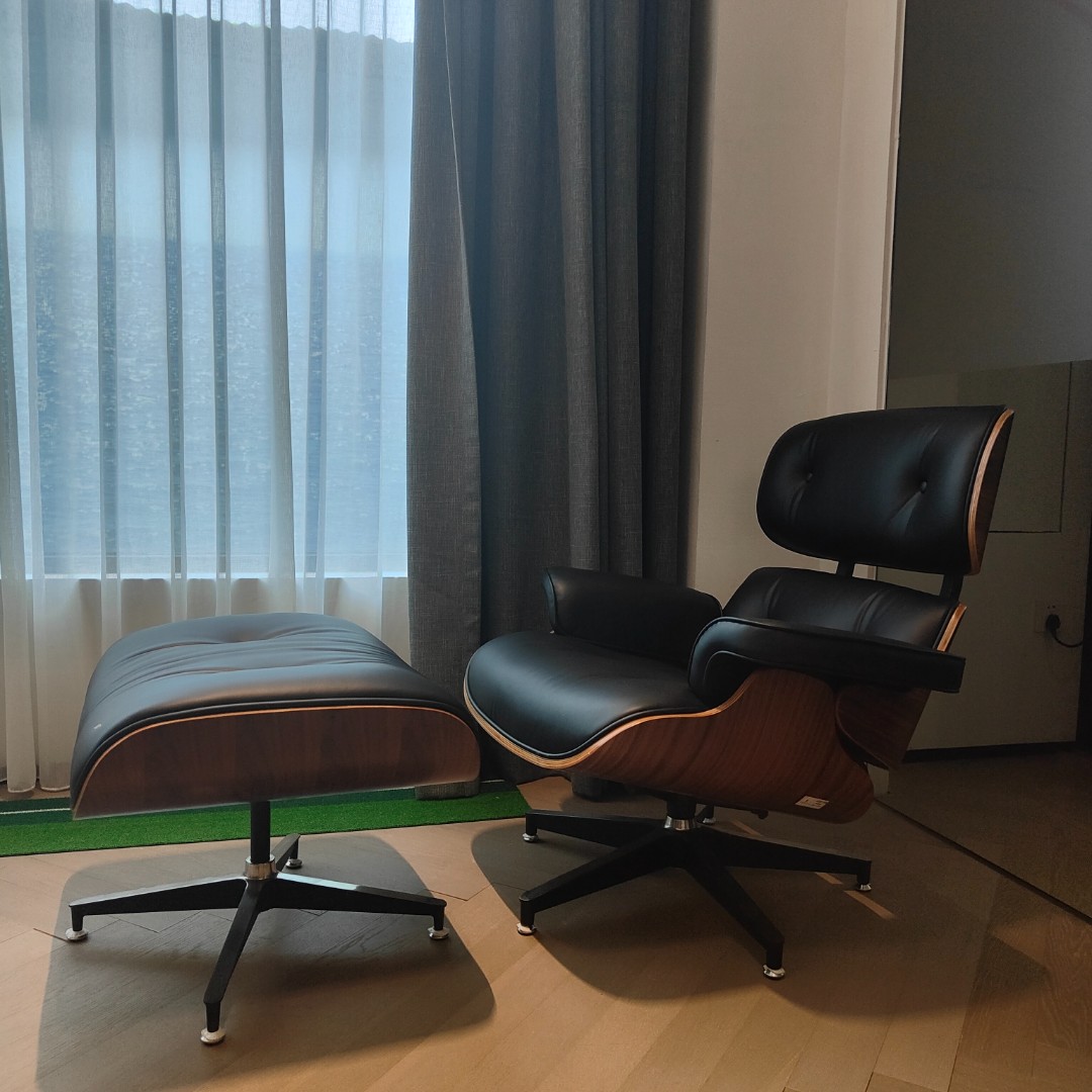 （客服询价）名匠轩115958伊姆斯躺椅（含脚踏）