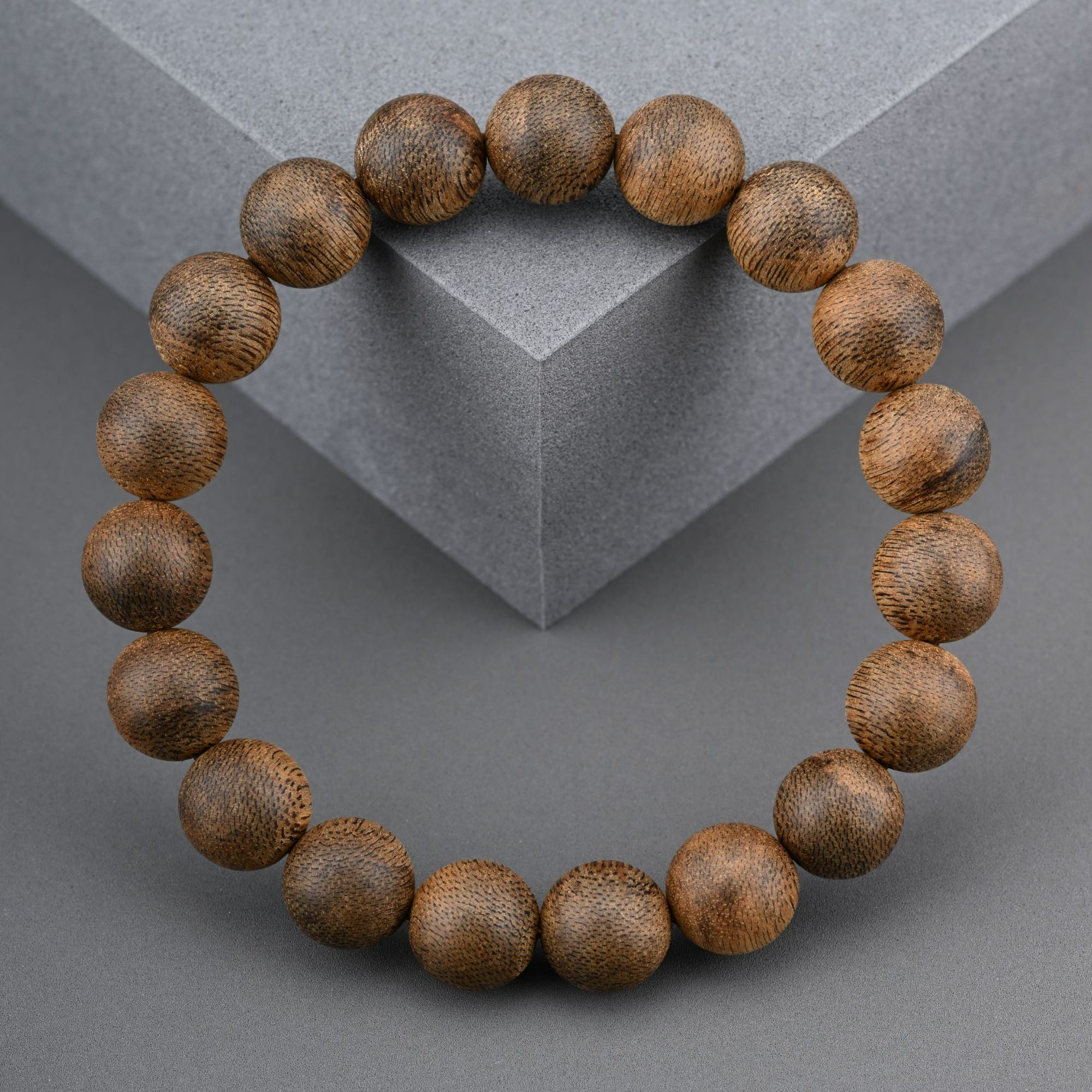 西马沉香老料手串 约1.0+*19粒 约9.8克