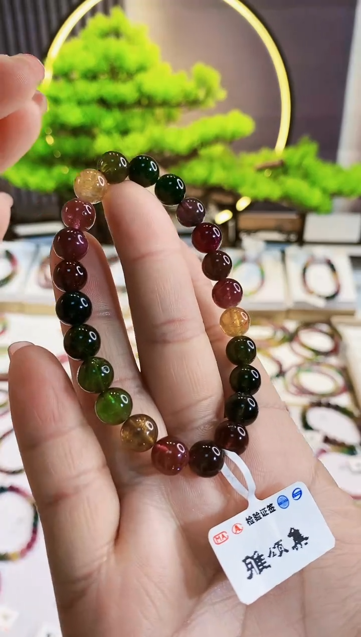 【闪购商品】碧玺手串未镶嵌G2148单圈多样性发货1