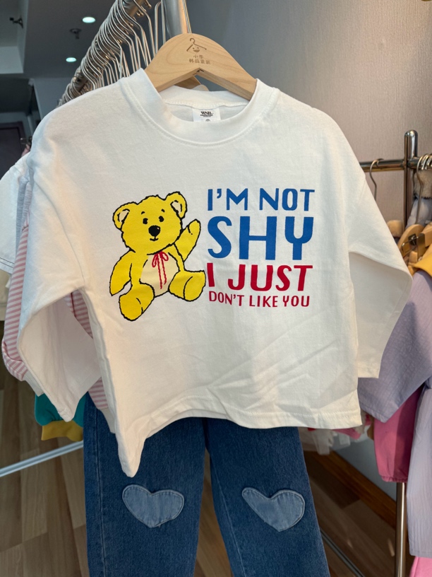 韩国儿童卡通可爱T恤 