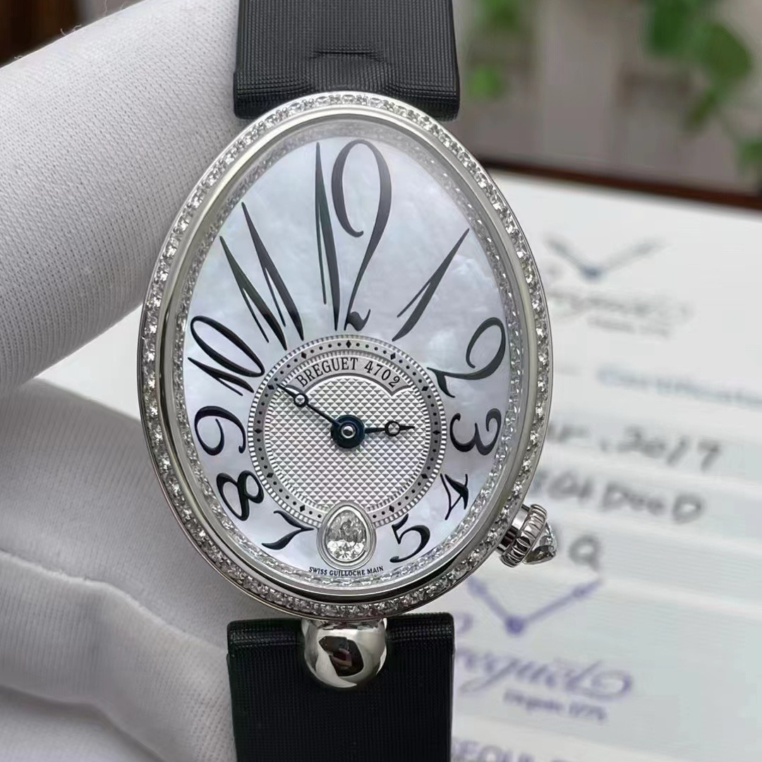 95新 BREGUET/宝玑 杜师傅/自动机械女/那不勒斯皇后/白金