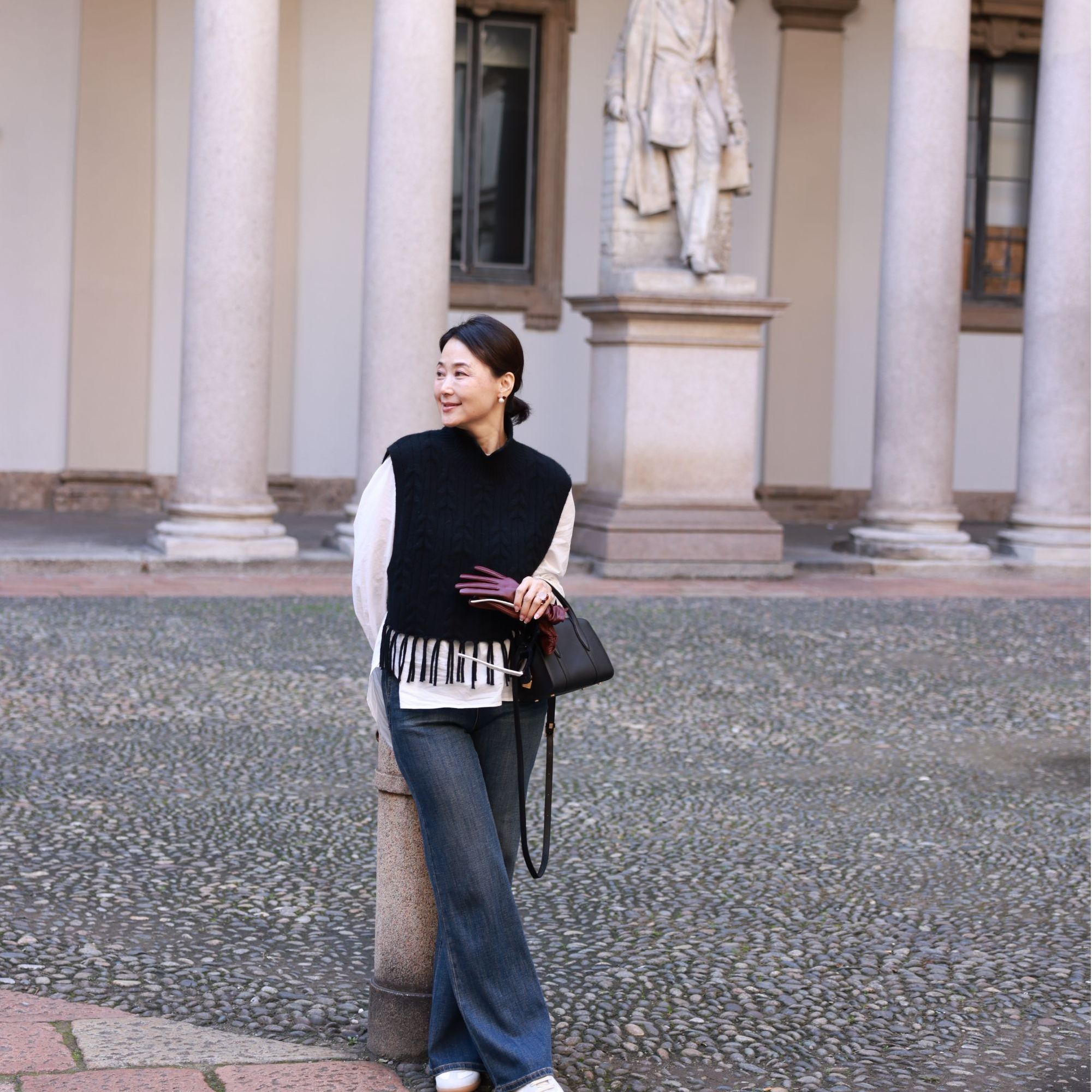 【维姐精选】SH 纯色流苏马甲