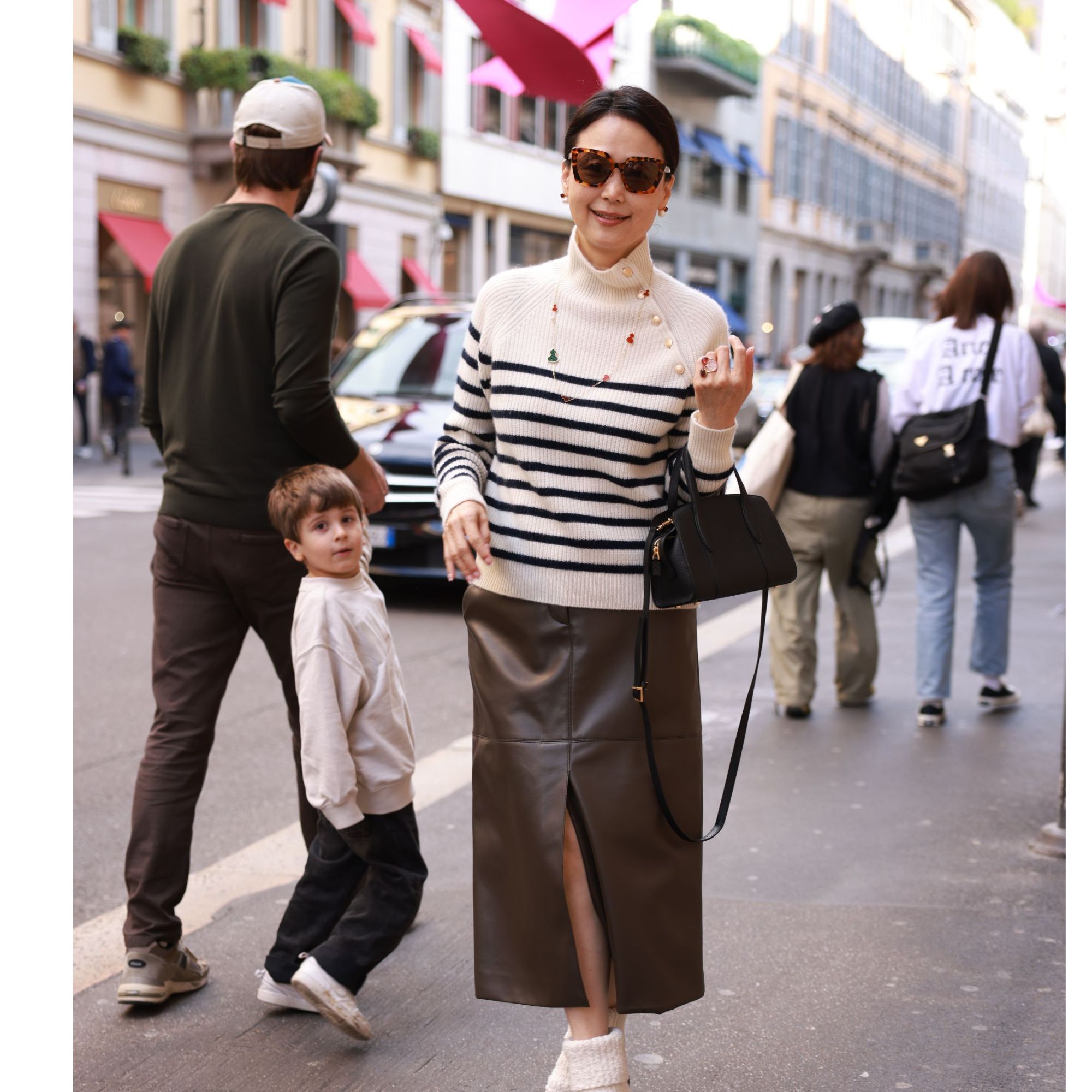 【维姐精选】MQ 法式氛围海魂 百搭显瘦100%羊绒衫