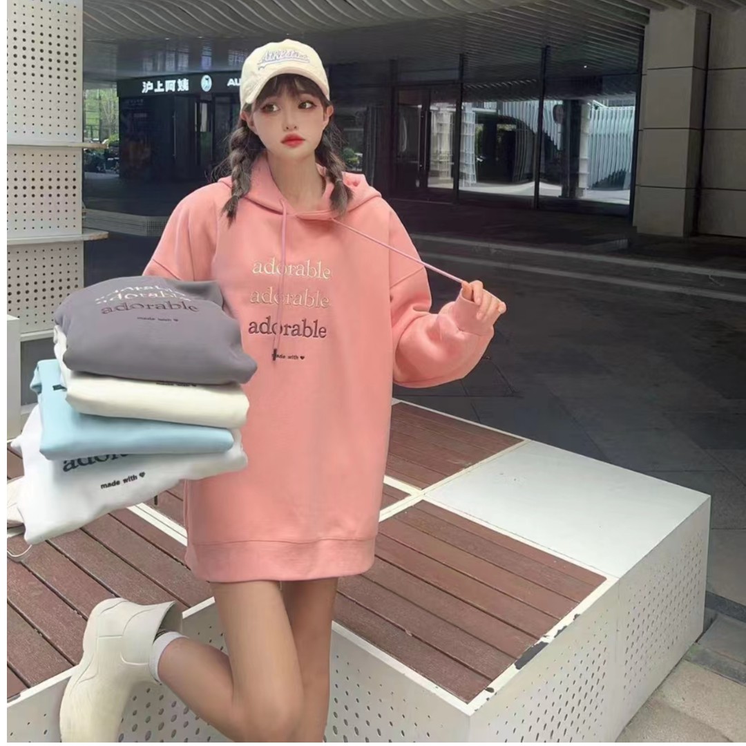 卫衣时尚宽松潮流韩版连帽秋冬休闲ins男女同款百搭