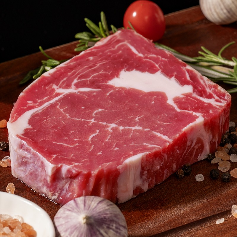 阿根廷谷饲眼肉原切牛排1500克/2500克冷冻放心