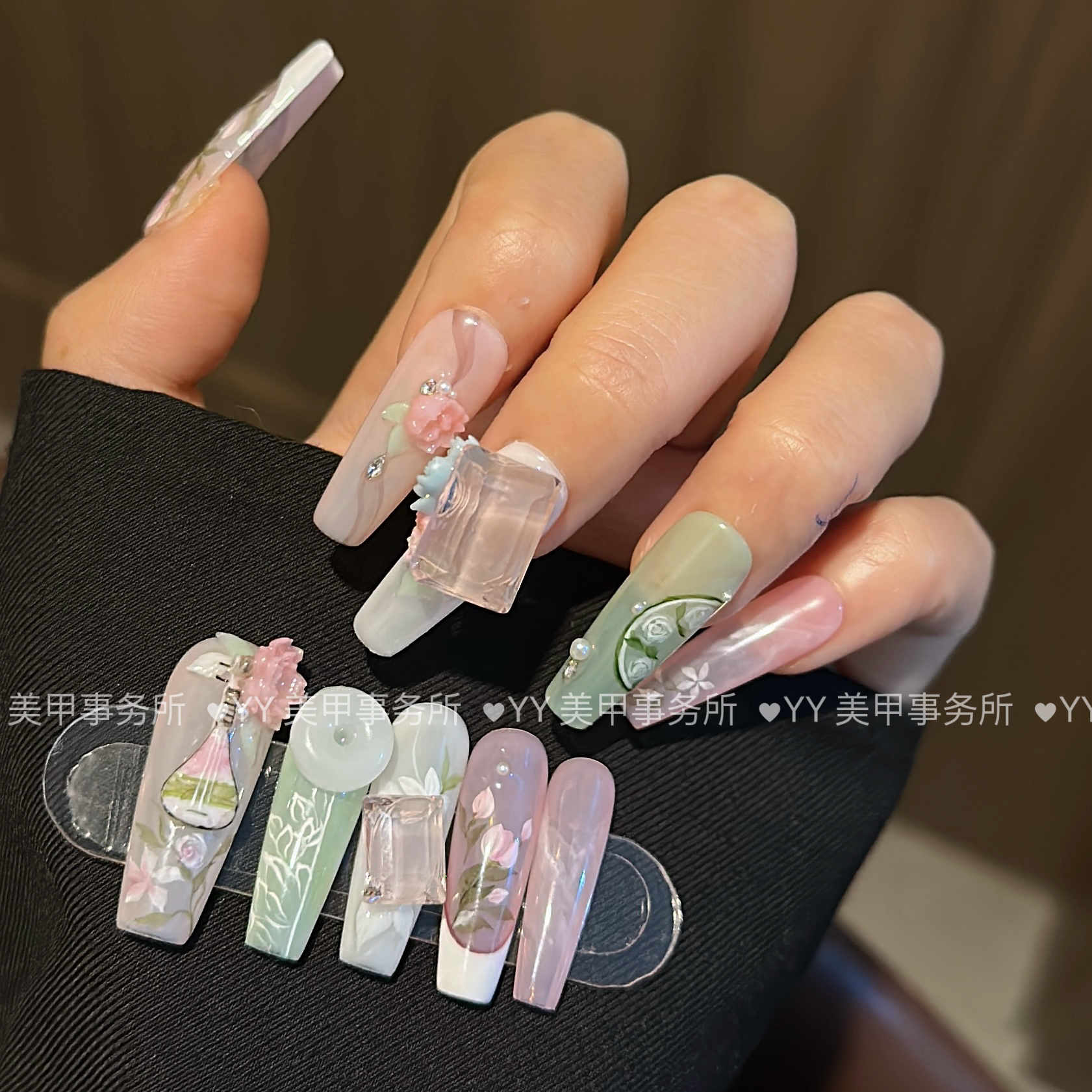 祈夏吟·079 下单后联系客服改发货时间否则无法制作·手工穿戴甲