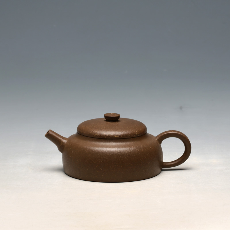 宜兴紫砂壶 周琦 全手工150CC老段泥 称心壶 茶壶明理茶艺