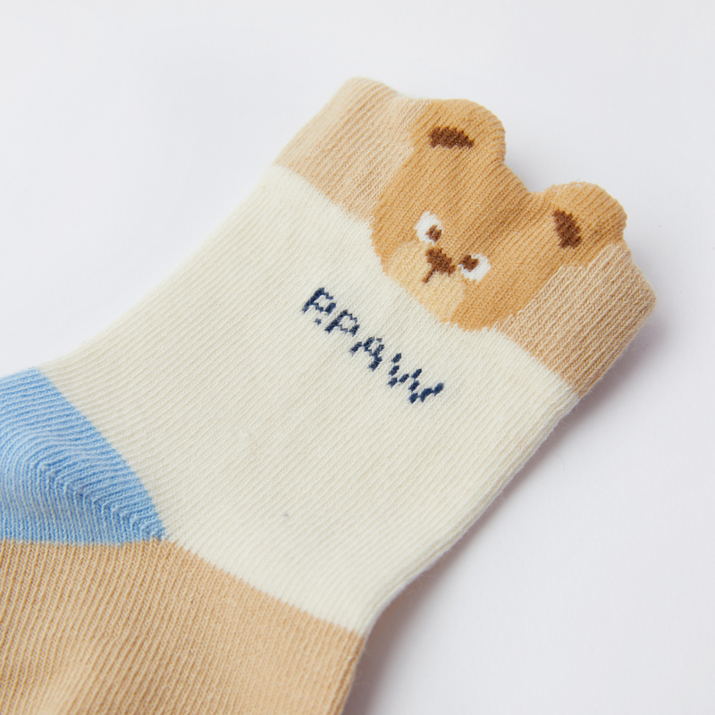 PawinPaw卡通小熊秋冬款男童男宝袜子舒适透气PCAYEF941E