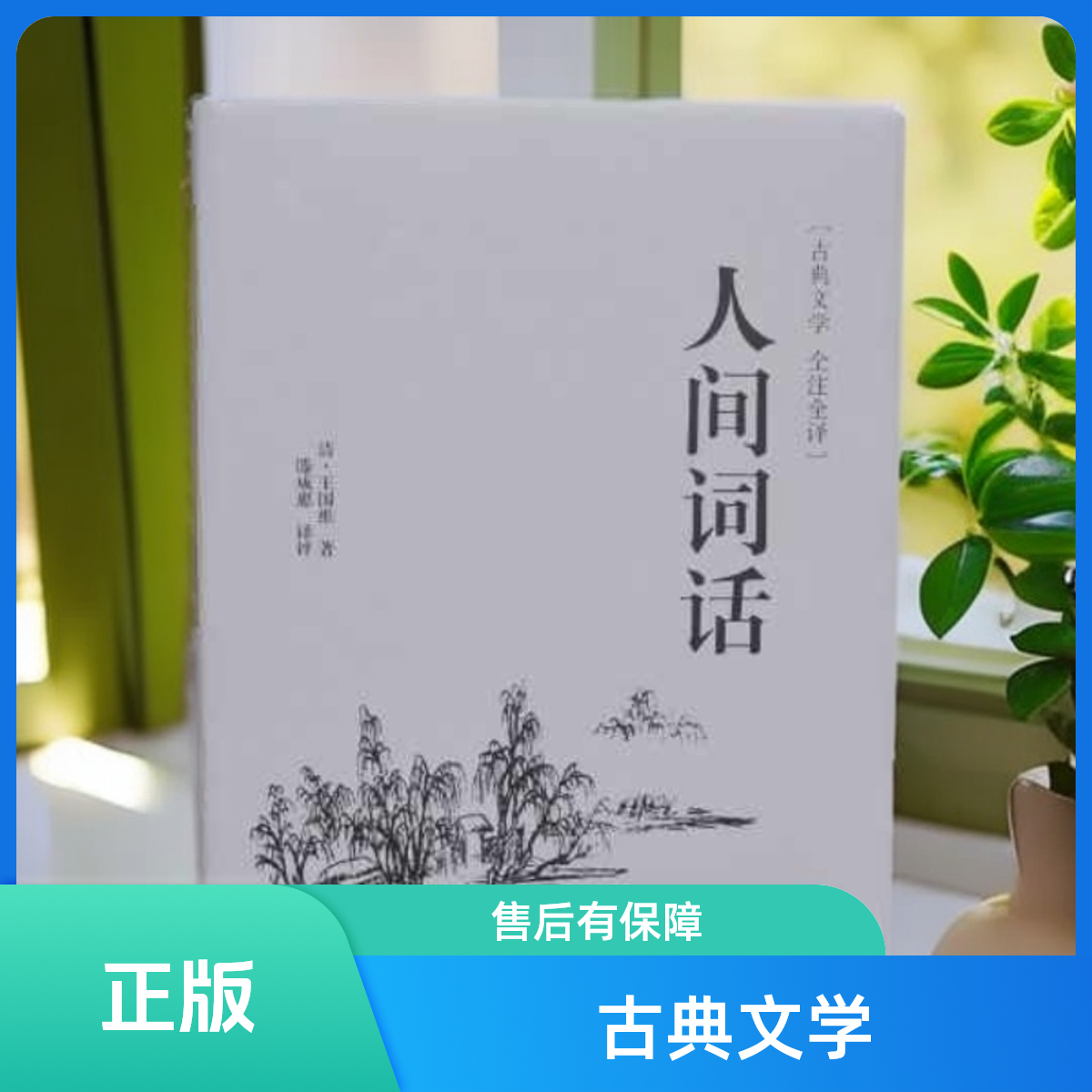 《人间词话》 [清]王国维名家名译课外阅读书中小学读物