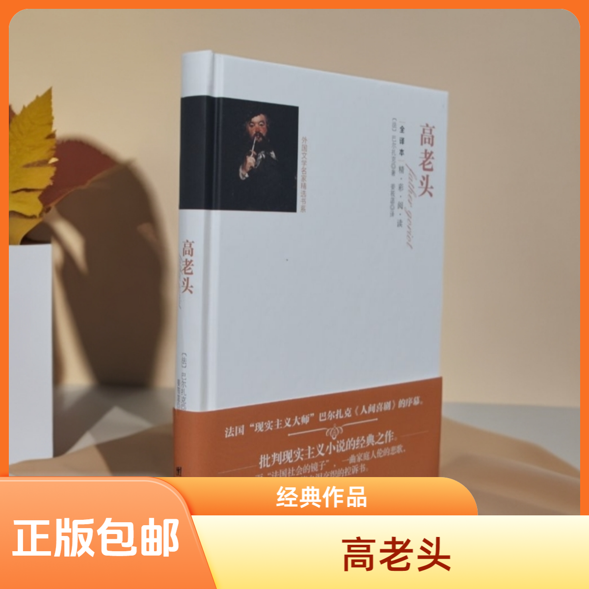 《 高老头》 (法)奥诺雷·德·巴尔扎克 著正版小说畅销书 团结出版社