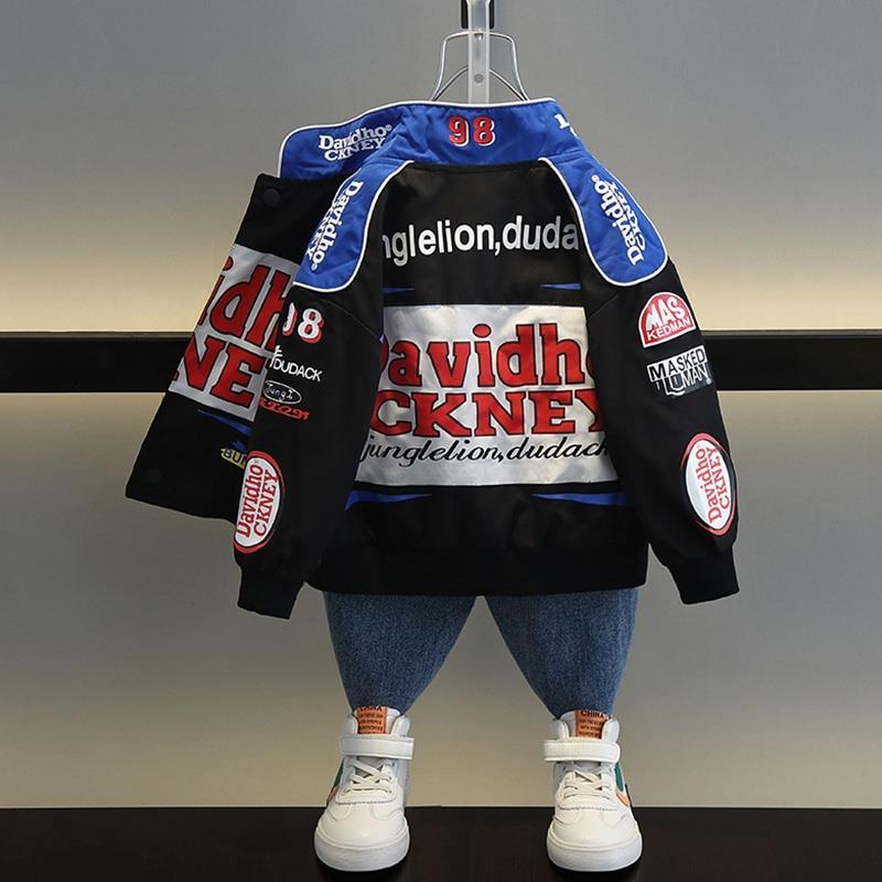 男童外套秋款夹克上衣儿童春装衣服网红宝宝帅气机车服洋气秋冬