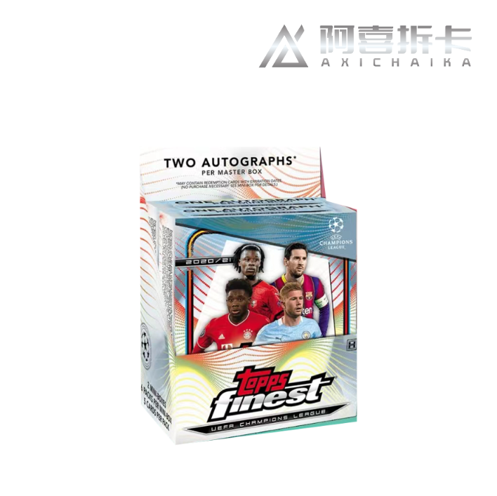 【拆盒】20-21  欧冠 finest 足球 球星卡（下单默认代拆）