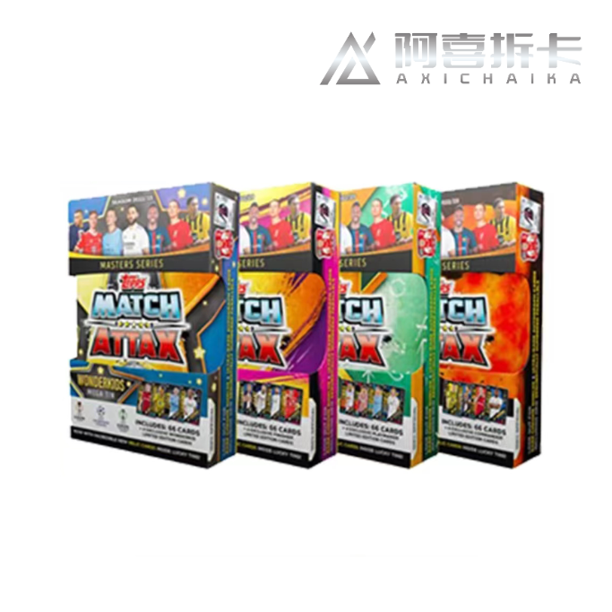 【拆盒】22-23 Topps Match Attax 游戏盒 大铁盒（下单默认代拆）
