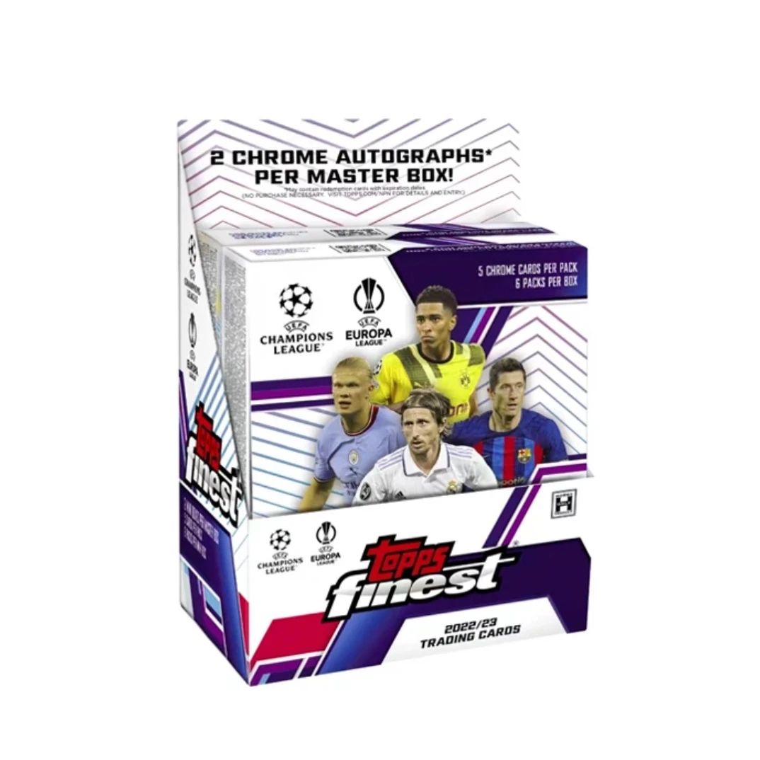 足球 22-23 topps 欧冠 finest 球星卡 球星卡盲盒（默认代拆）