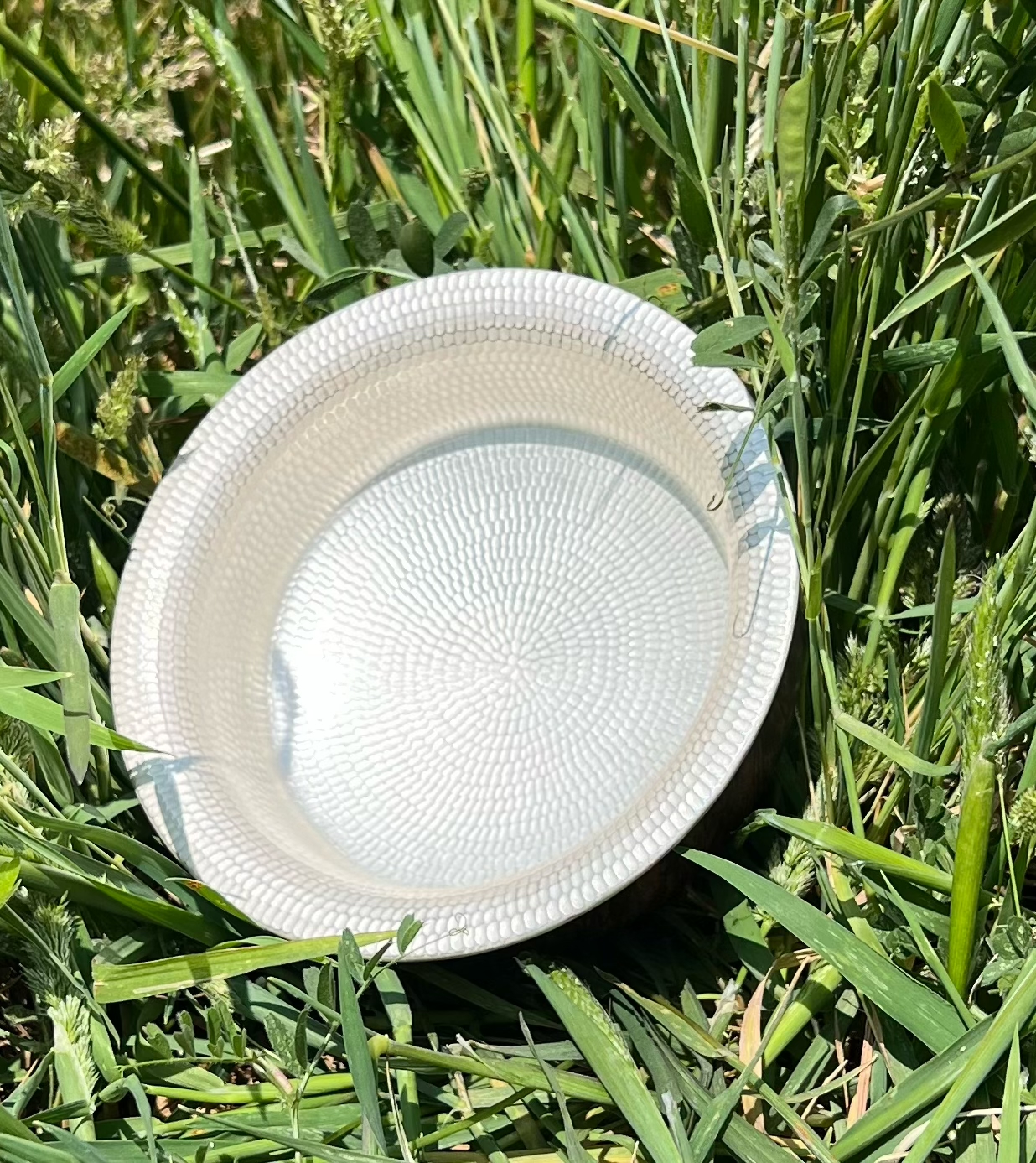 本店藏藏式精品纯银全包垂点木碗12cm
