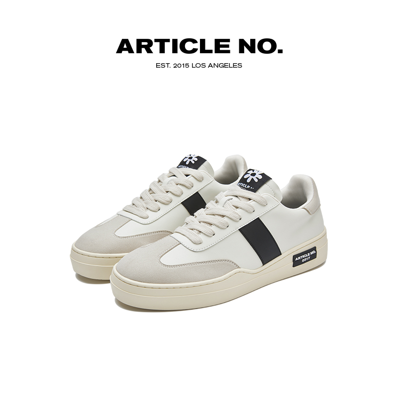ARTICLENO.【明星同款】板鞋德训男女情侣低帮小白鞋articleno成毅