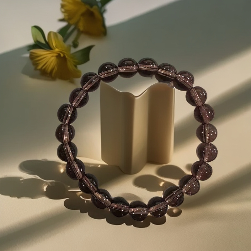 A106 紫水晶0.8cm单圈手串