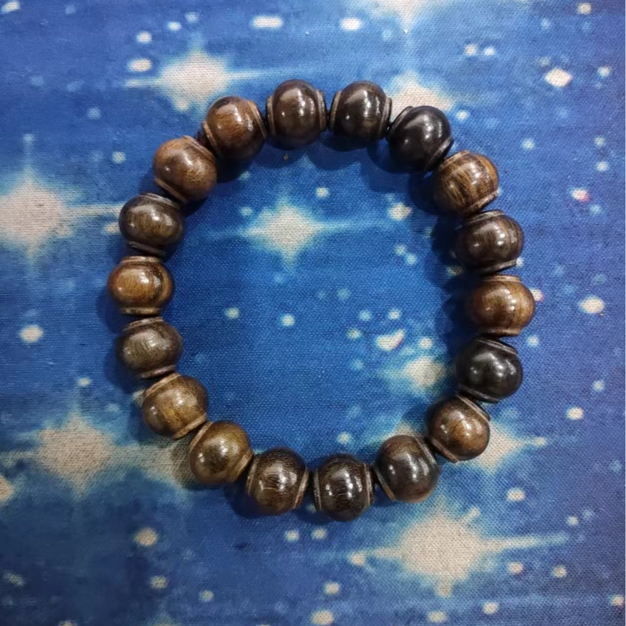 522号 黑柿木灯笼珠1.2cm手串