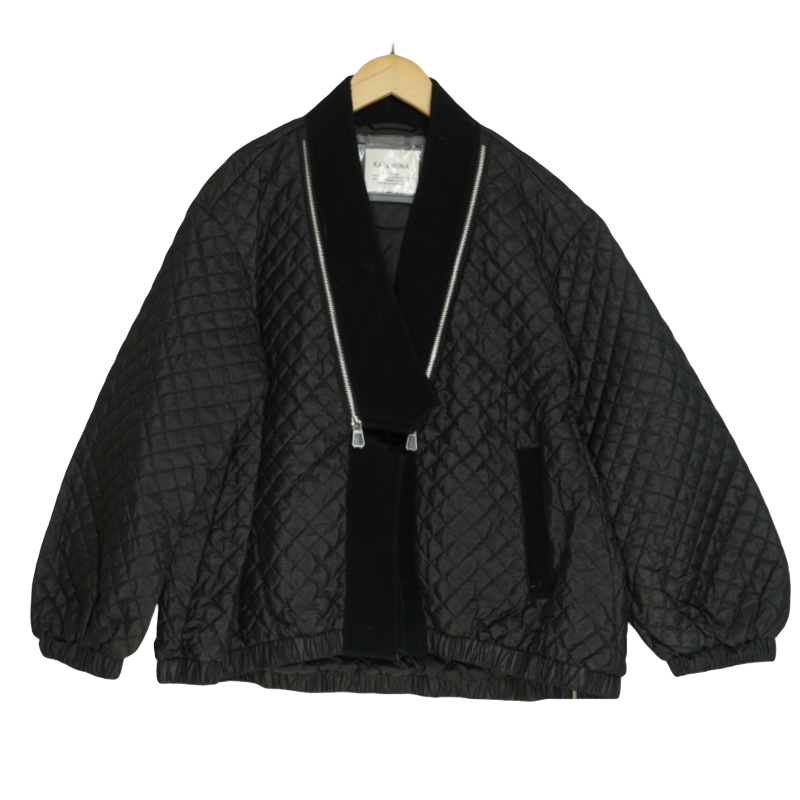 【KATS】精选女装新款款高端冬季女士黑色防寒服-21255