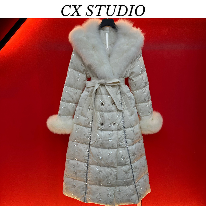 编码85 经典收腰轻奢时尚冬季羽绒服（定制女装）OS9951