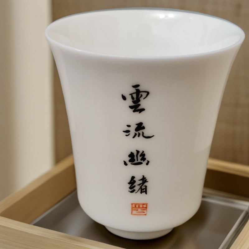 羊脂玉闻香品茗杯65mL