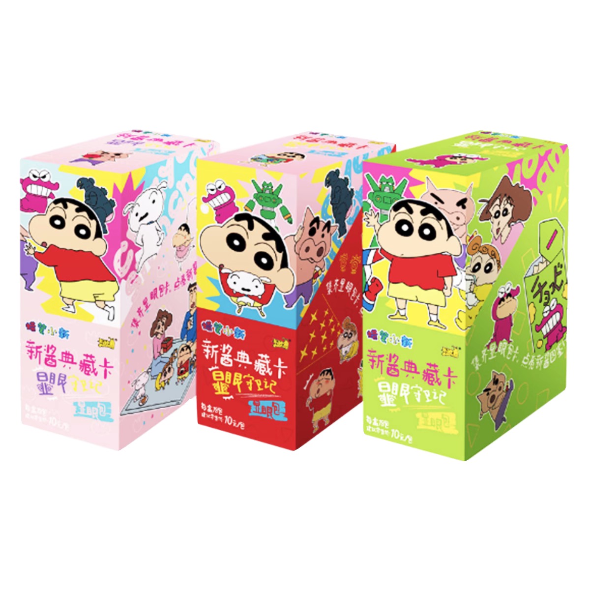 【新人首单】卡游《蜡笔小新》正版授权显眼包新酱 典藏卡（默认代拆）
