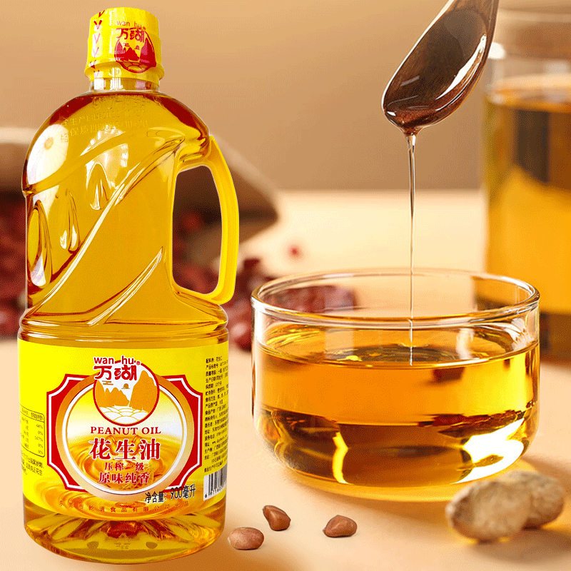 万醐花生油古法压榨纯正浓香广西正宗鲜榨纯香厂家批发家用食用油