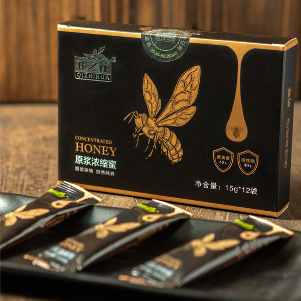祁之花原浆浓缩蜜便携装蜂蜜袋花蜜天然分装纯净健康采蜜方便甜蜜