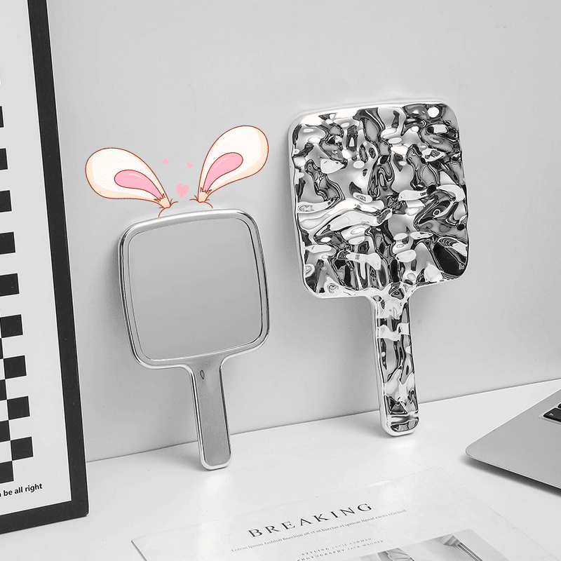 【新疆西藏包邮】ins风化妆镜简约家用学生手拿宿舍用高颜值梳妆镜z