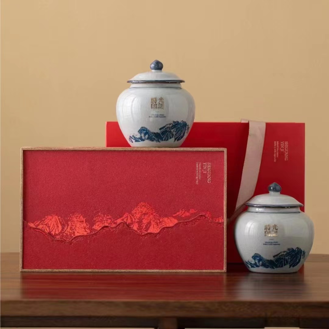 红色时光印记金骏眉2023新茶茶叶礼盒装高档礼盒伴手礼年货高端