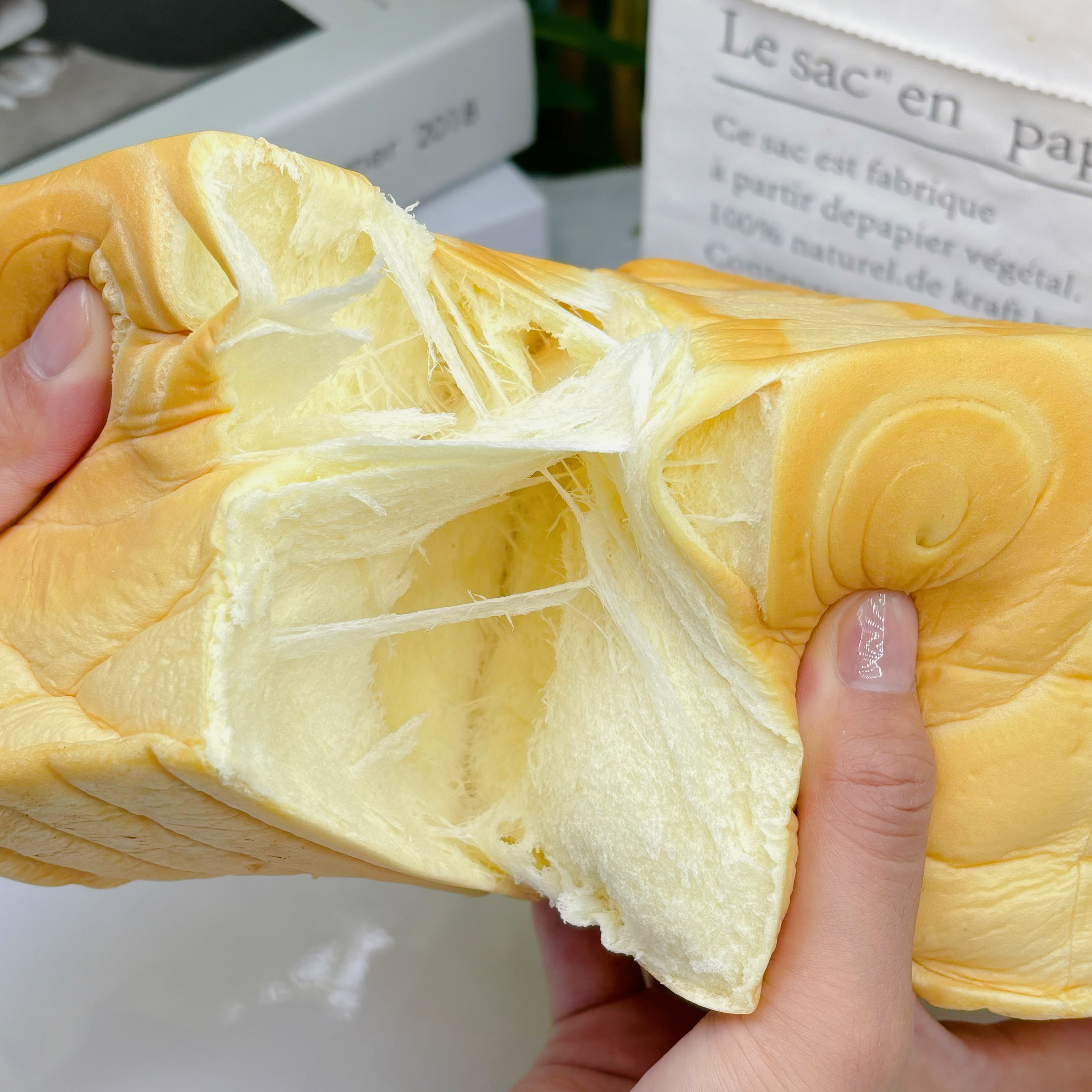 手撕面包原味巧克力味8天保质期海绵般的口感没有科技与狠活顺丰