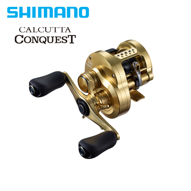 SHIMANO禧玛诺21 CQ 小金轮CALCUTTA CONQUEST 101HG 201鼓轮打黑
