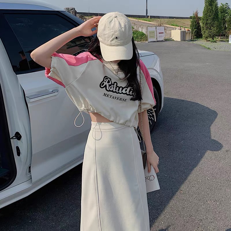 19短袖T恤女上衣显瘦时尚休闲夏季