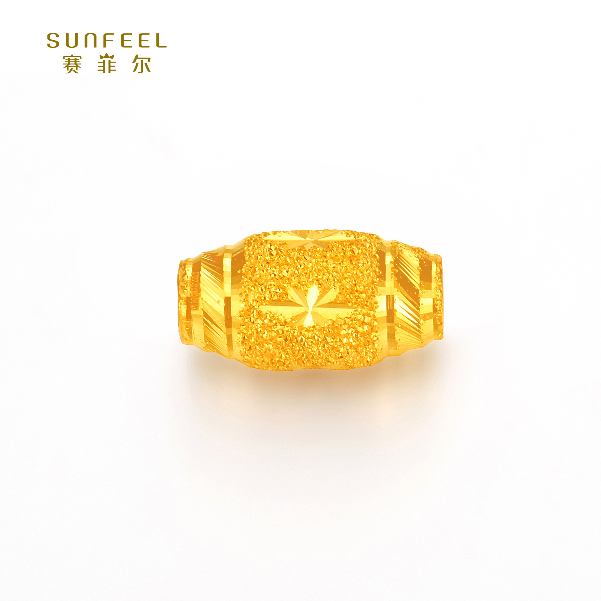 SUNFEEL/赛菲尔【十六店】足金橄榄转运珠HD050718