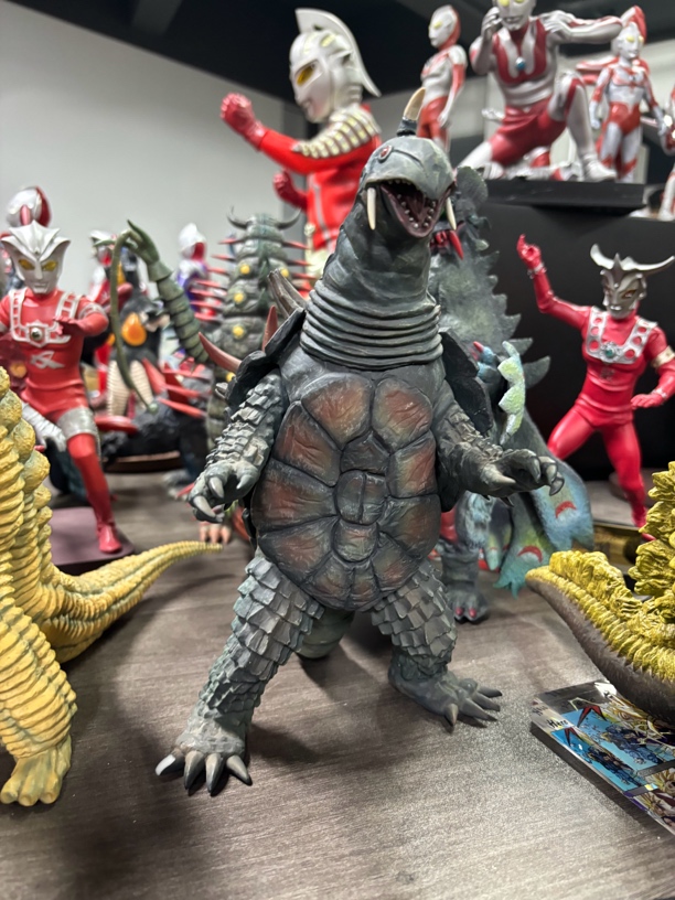 【现货】xp托塔斯王怪兽 奥特曼怪兽 树脂翻模雕像