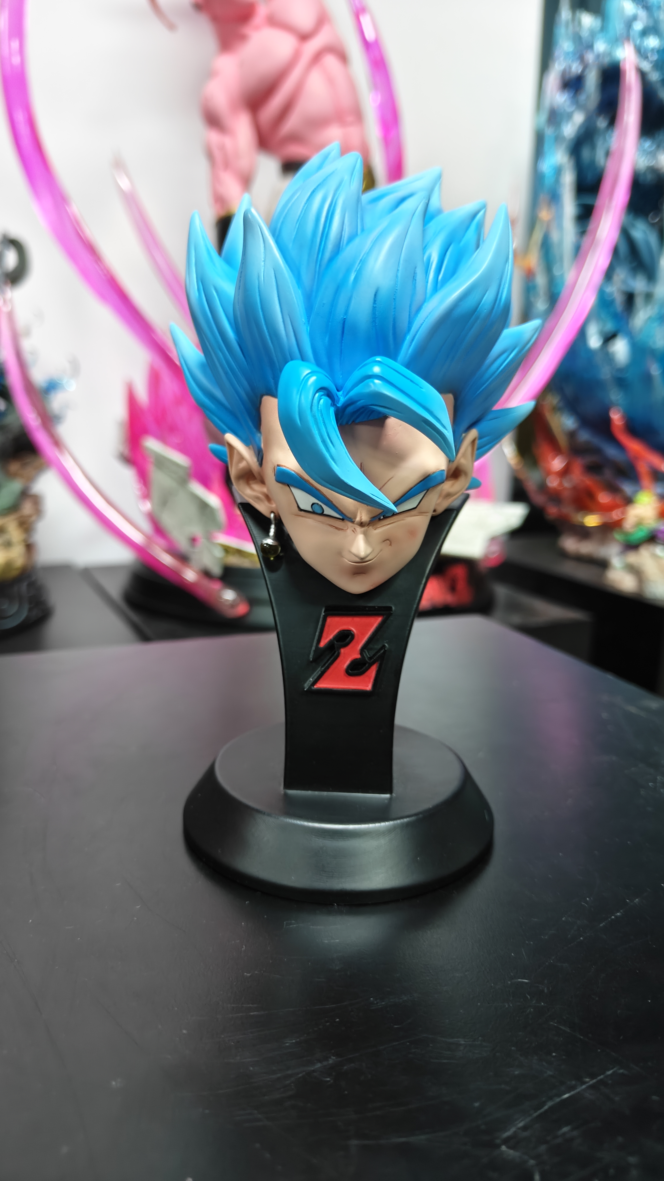 【现货】KD贝吉特超蓝头 配件包 龙珠GK树脂翻模雕像 手办 贝吉塔