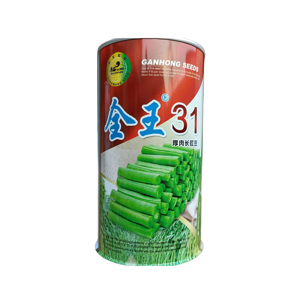 全王全王31 翠绿长条油亮丰产型耐低温豇豆长豆角400克大面积春季