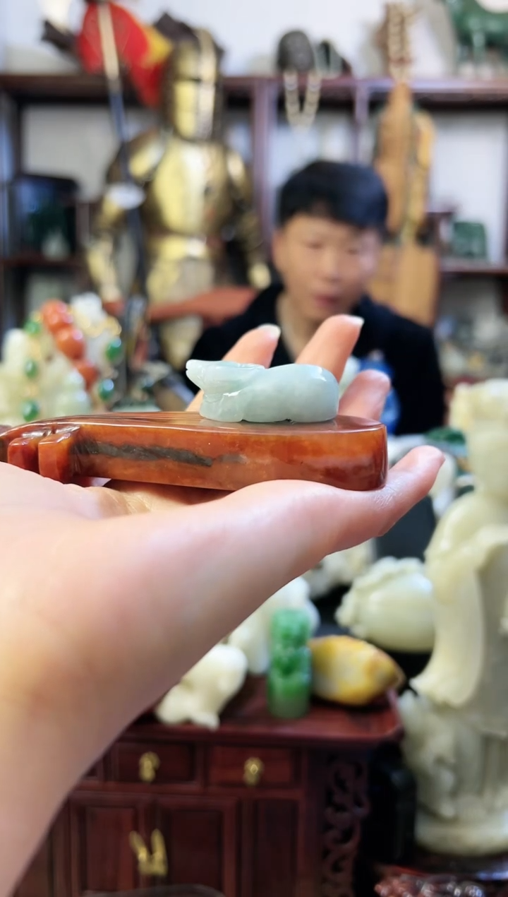 【闪购商品】翡翠颈饰未镶嵌摆件