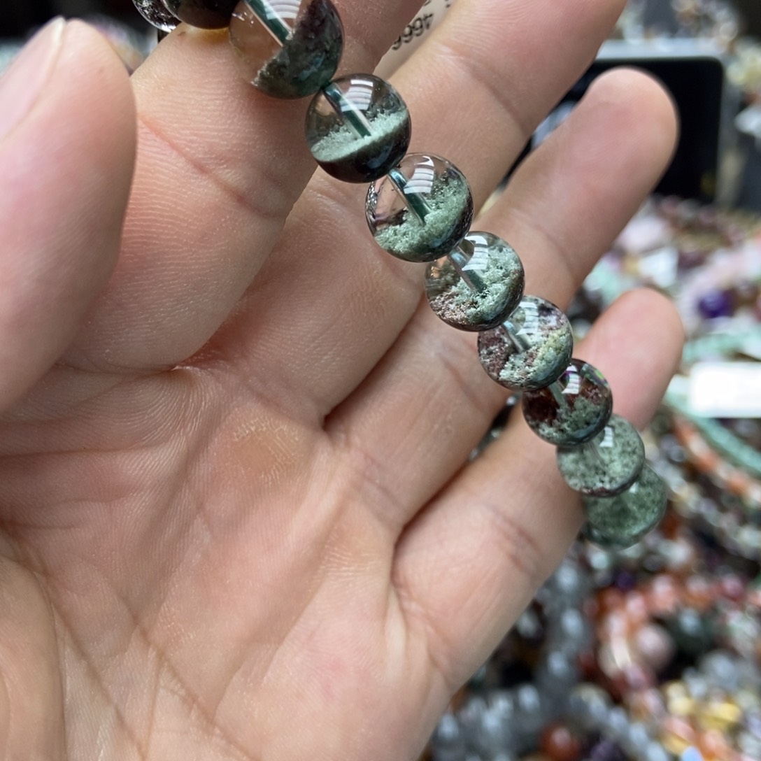水晶手链未镶嵌多样性发货，发一条